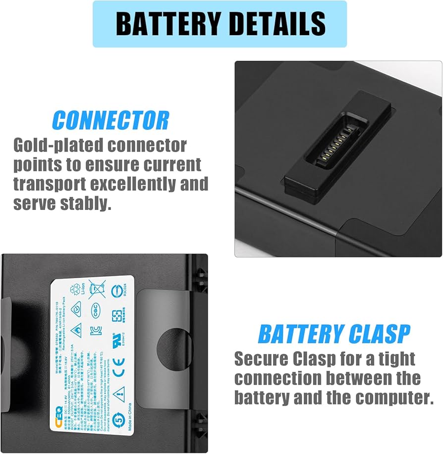 Amazon.com: CBQ 81.4Wh 5500mAh S1 Pro Replacement Battery for Bose